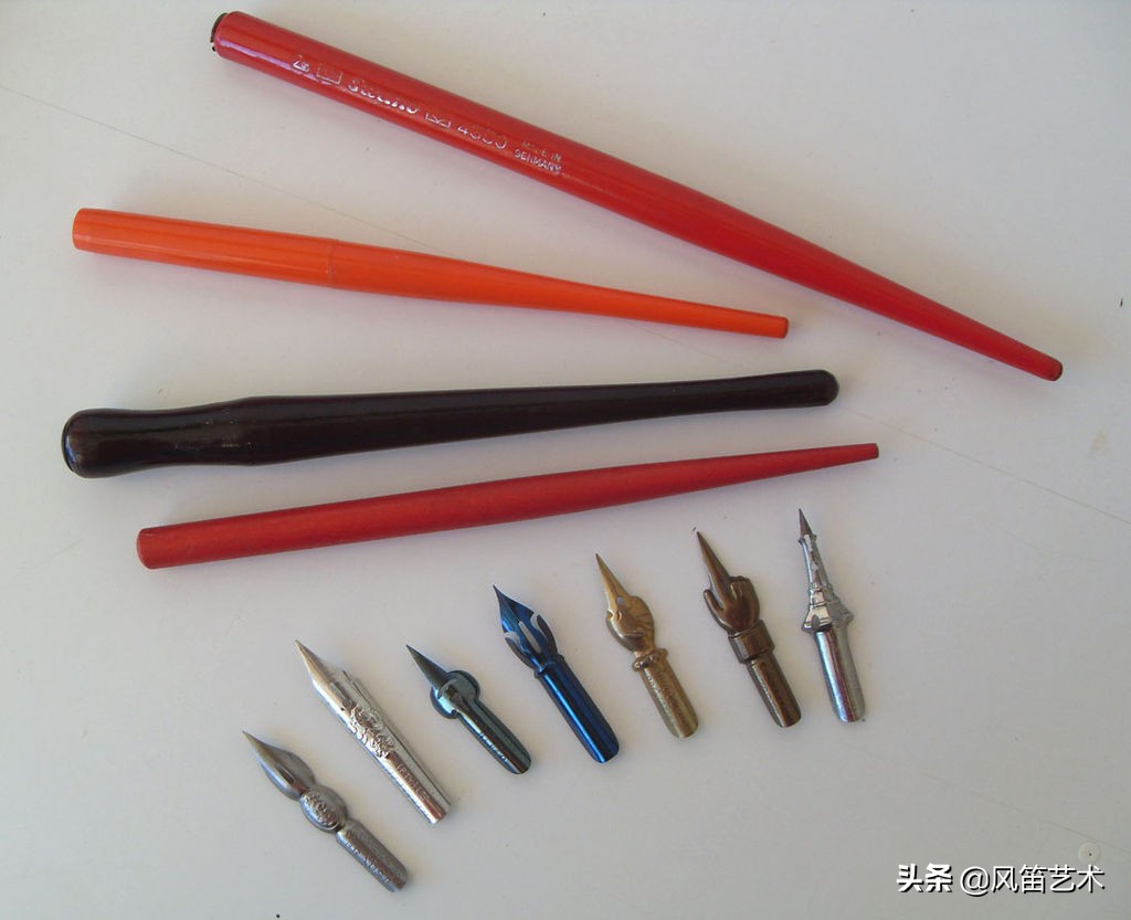 笔下有春秋作品,一支钢笔写春秋