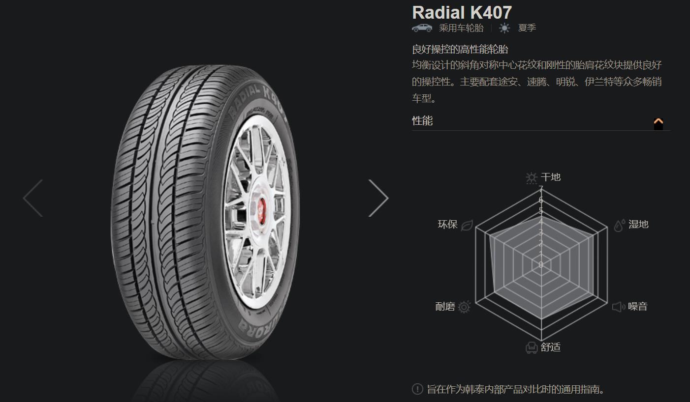 韩泰k407轮胎静音好不好,马牌轮胎cc6和韩泰k407