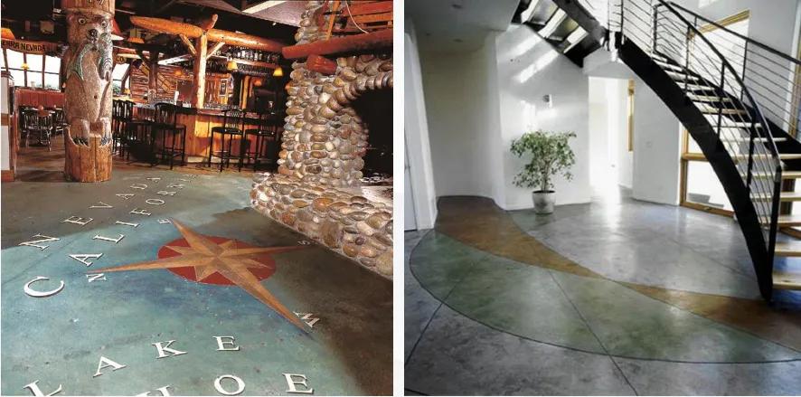 主题乐园景观设计项目公司,艺术地坪项目