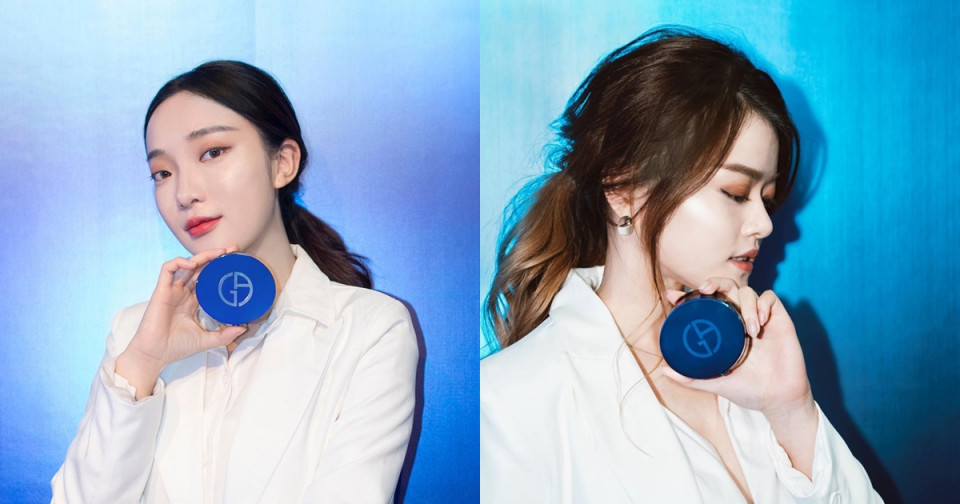 armani蓝气垫红气垫,armani高定红气垫