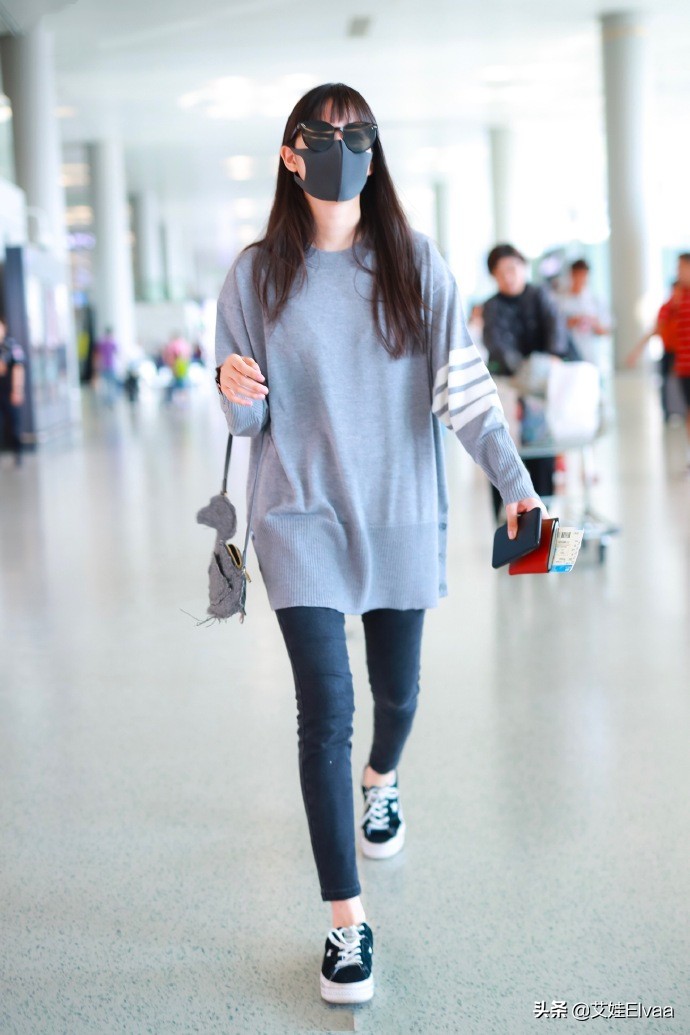 欧阳娜娜同款匡威高帮,欧阳娜娜匡威高帮搭配