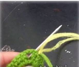 教你编织钩针坐垫手把手学会,钩针编织莲花坐垫教程简单