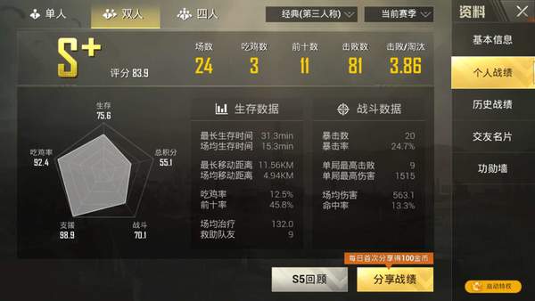 刺激战场中段位怎么看,刺激战场kd和场均哪个伤害高