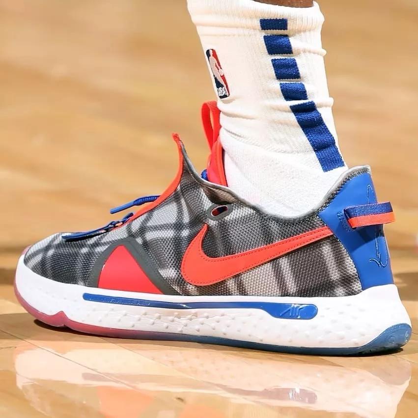 NBA球员上脚：戈登穿361度球鞋，乔治的PG4又有新配色