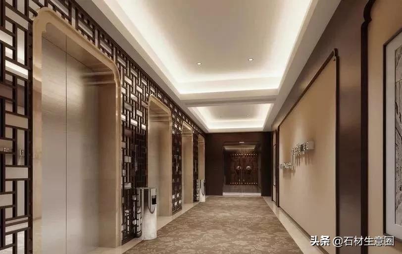 石材电梯门套安装,电梯石材门套效果图