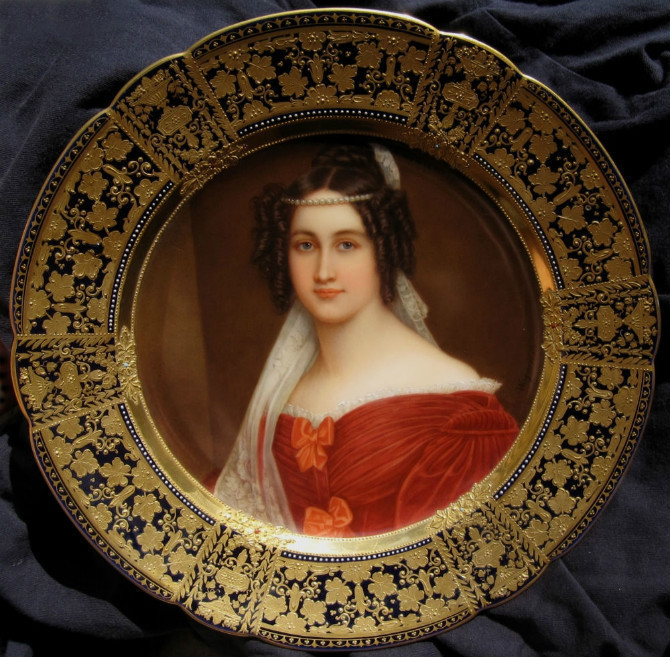 欧洲人物瓷板画,欧洲油画经典肖像画