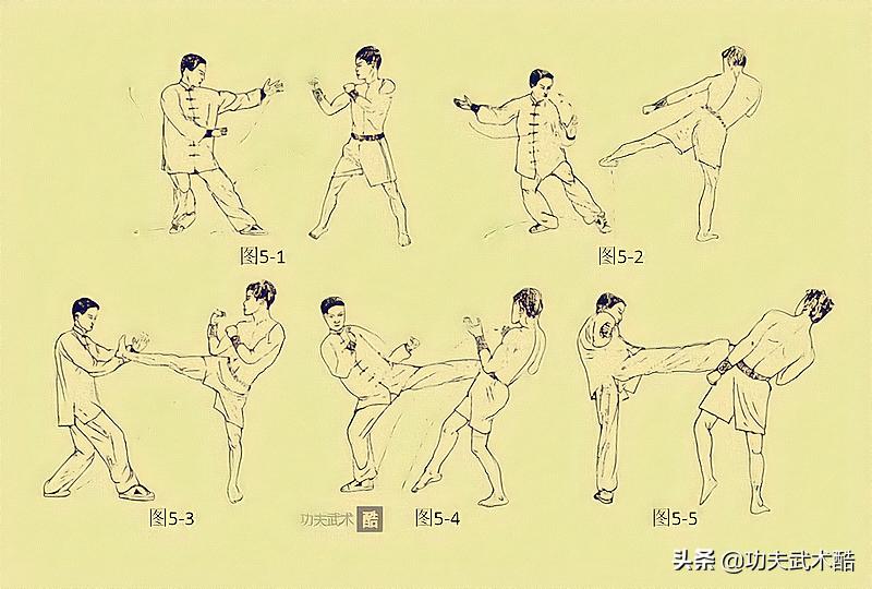 陈式太极拳26式闪通背发力教学,传武下盘腿法必杀技