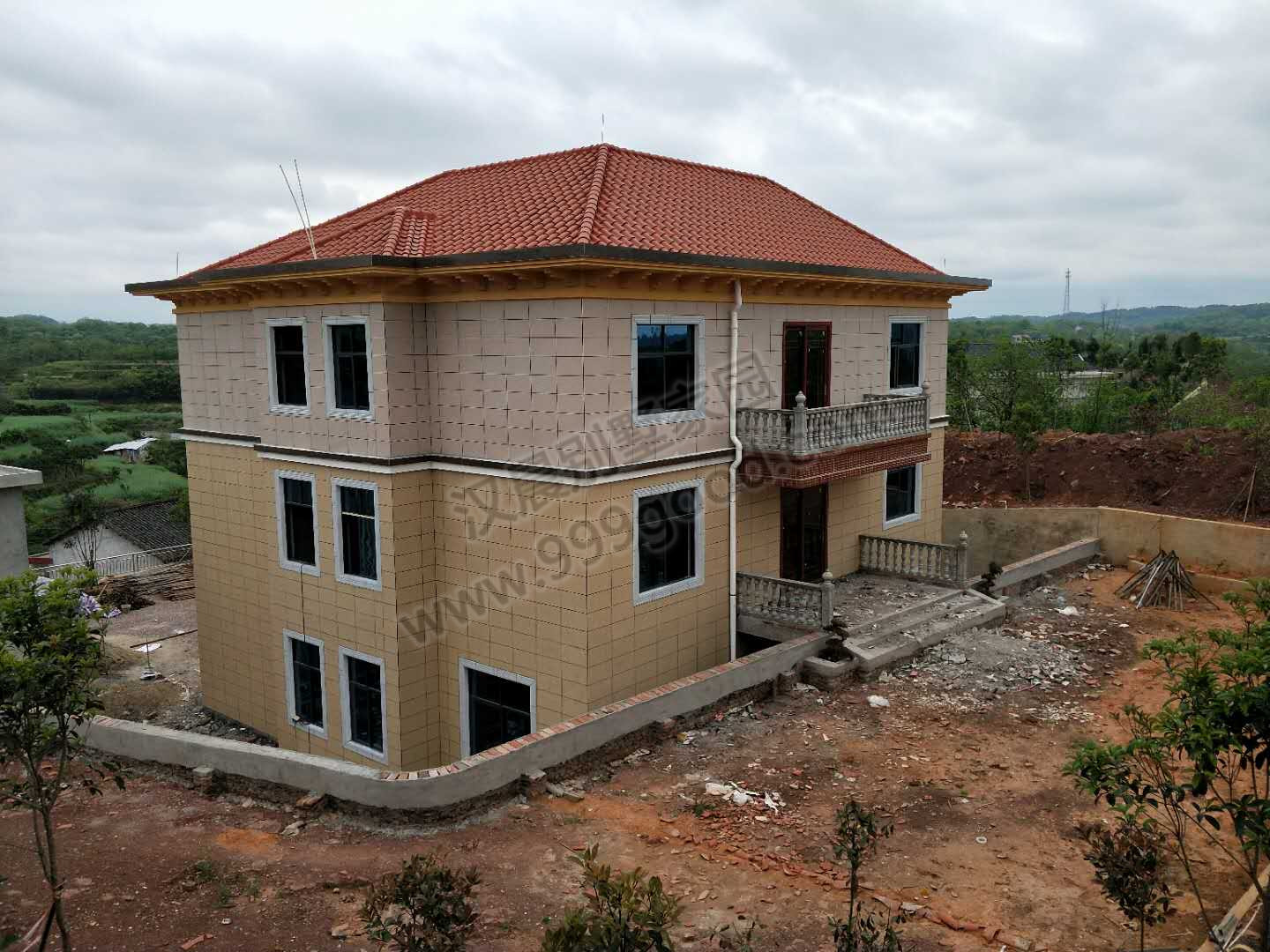 农村宅基地13x13米自建别墅图,农村自建别墅24款