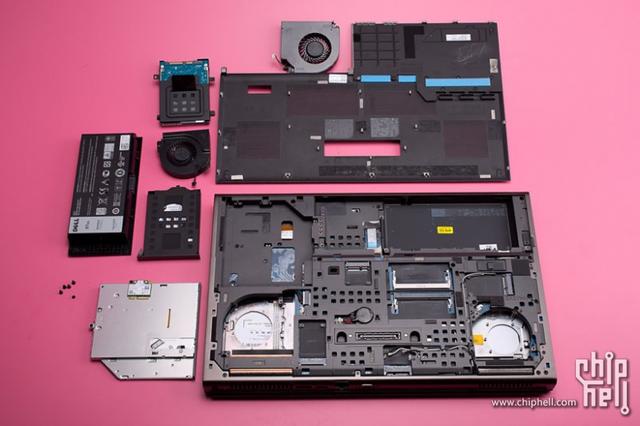 dellm6800怎样拆解,戴尔m6800拆解图