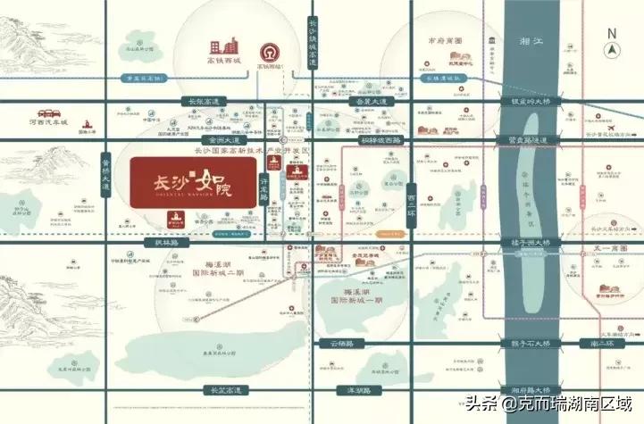 长沙如院一期园林绿化,长沙如院配套