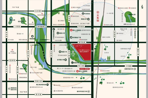 颍东美的公园天下多少钱一平方,阜阳美的公园天下户型图