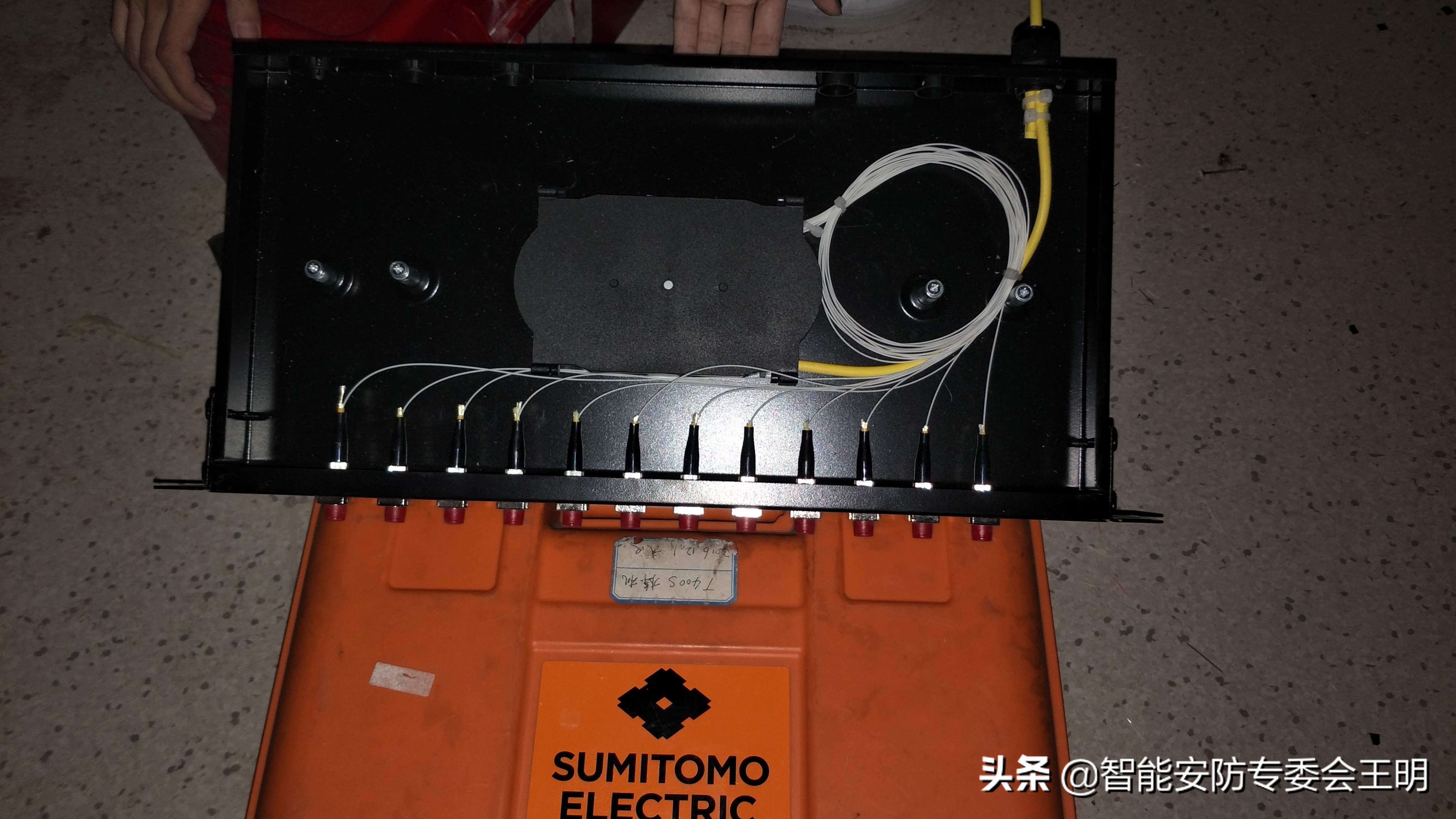 新型光纤熔接施工案例,风电场光纤熔接图纸