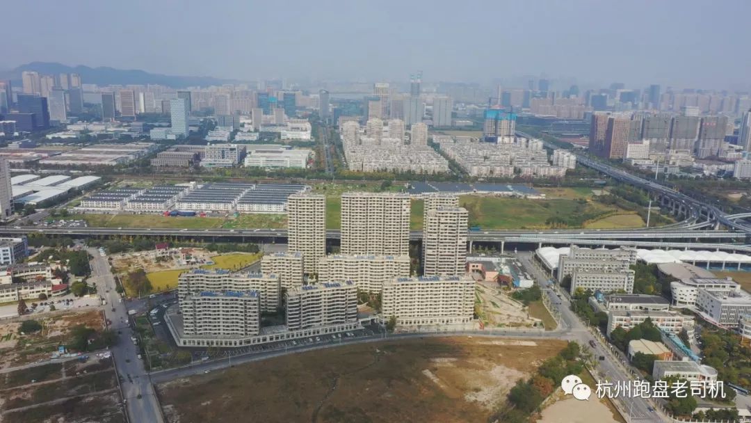 万科城市之光a区航拍,滨江万科城市之光