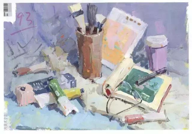 中国美院高分卷鉴赏,西安美院往年高分卷