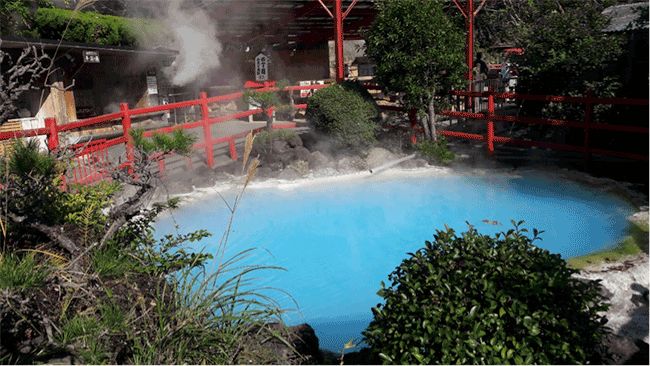 日本地狱谷温泉脏不脏,日本三大温泉之一有名的草津温泉