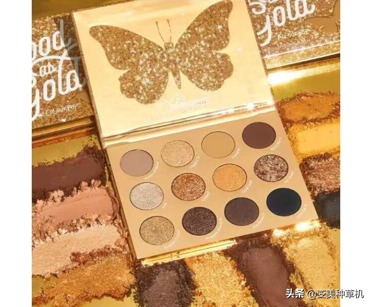 平价国货眼影来了每个都是神仙色,国货诗佩妮新品五色哑光眼影04号