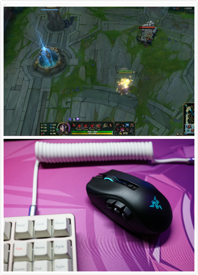 雷蛇那伽梵蛇专业版鼠标测评,雷蛇那伽梵蛇专业版和v2的区别