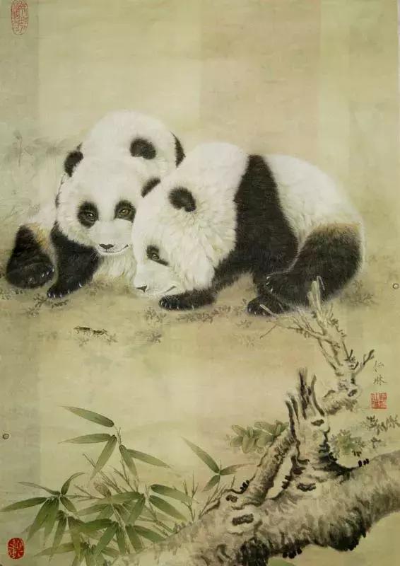 画100种可爱小萌物熊猫,怎么画熊猫简单又可爱