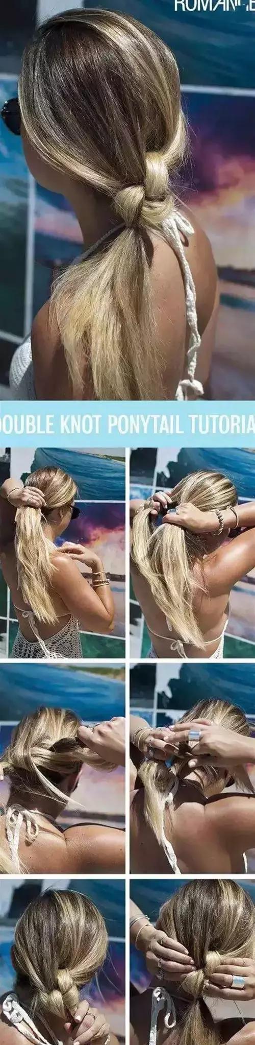 头发马尾辫扎法大全简单又好看,马尾辫头发扎法大全简单又好看