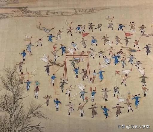 乾隆皇帝钟爱的“冰嬉”，在清朝究竟是个什么运动