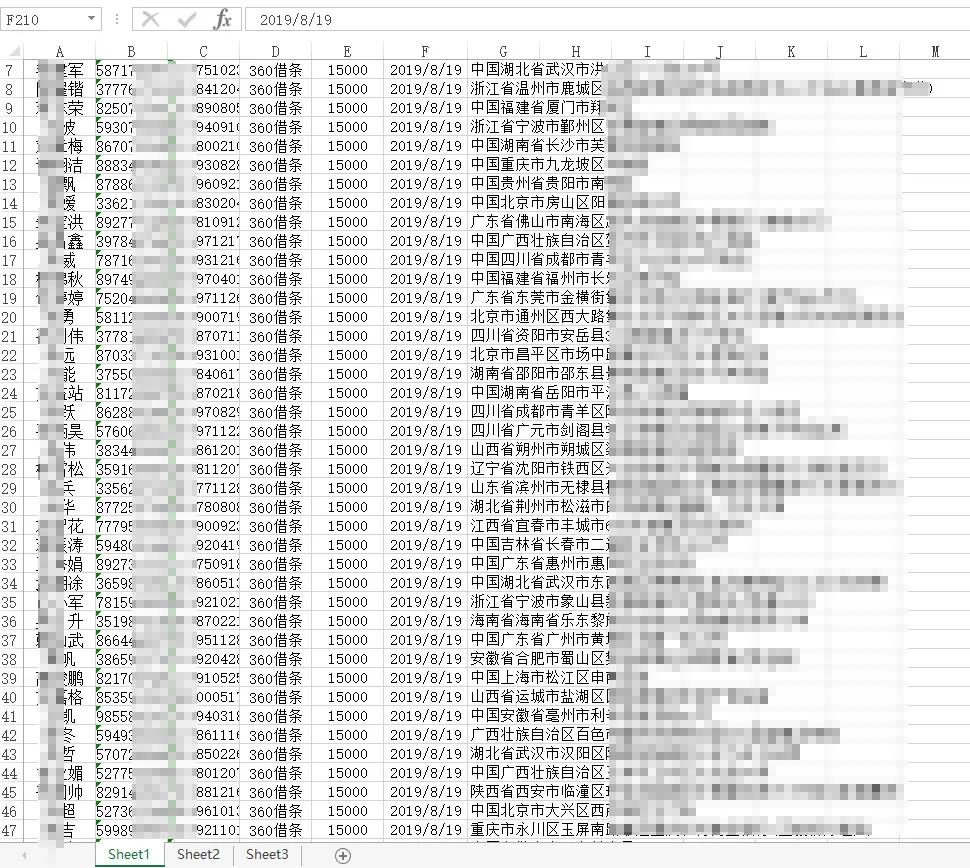 360借条数据交易,360借条数据出售