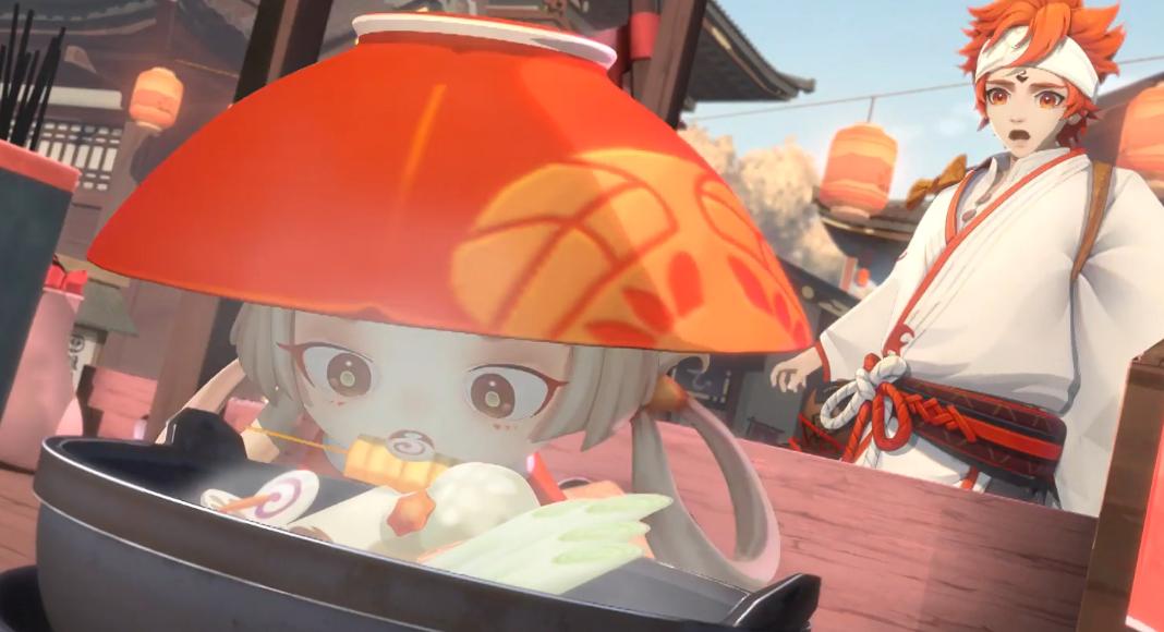 阴阳师新式神食灵召唤动画,阴阳师食灵演示