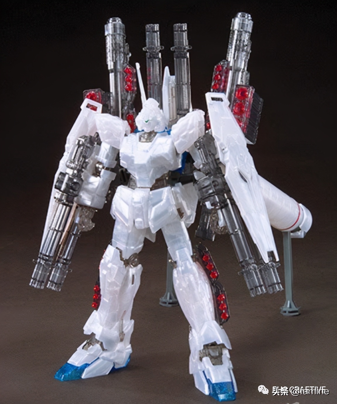 高达uc100独角兽模型开箱,高达ucrx-0