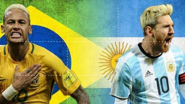 内马尔和潘帕斯,天才对决