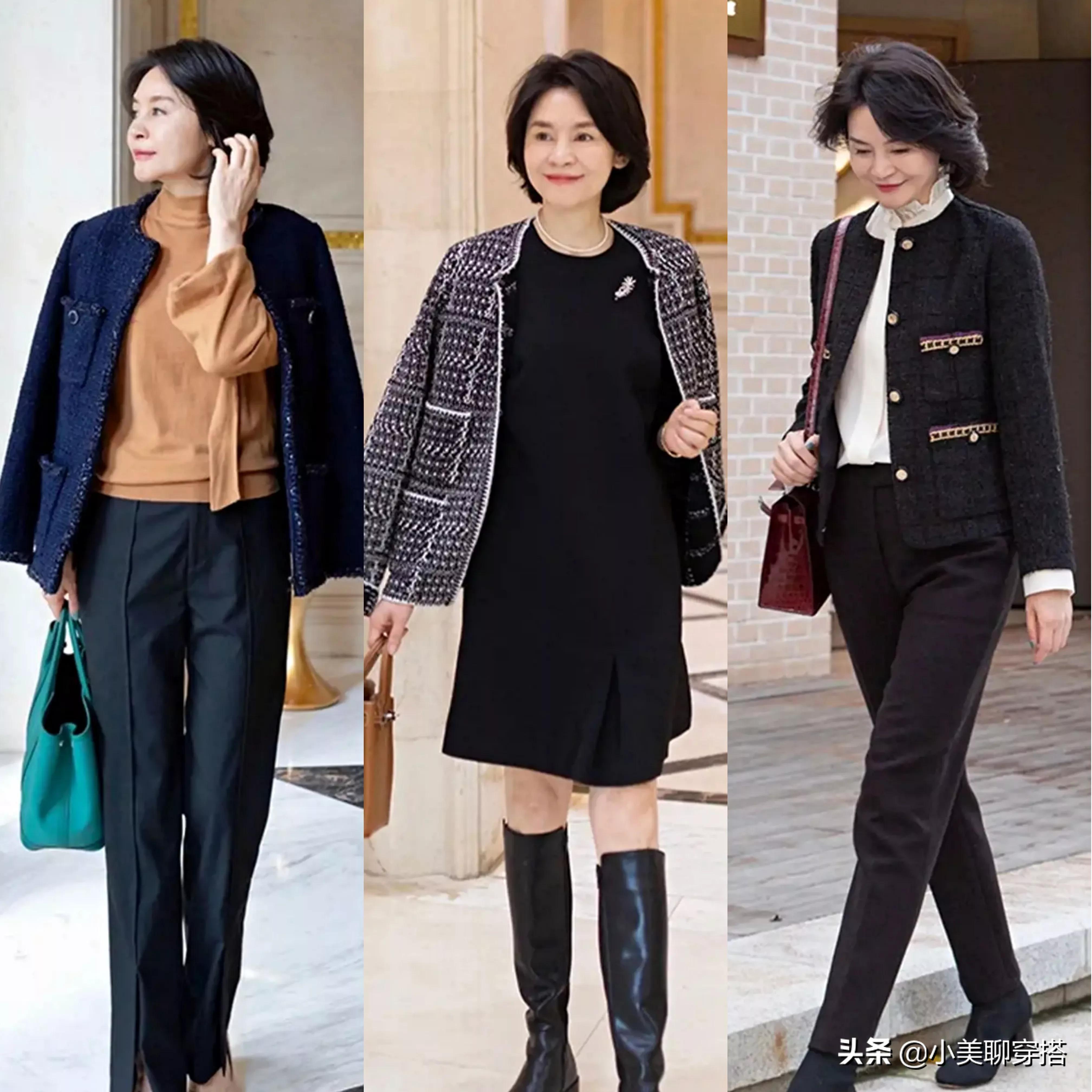 优雅中年女性春季穿搭,衣品好的女人穿搭技巧
