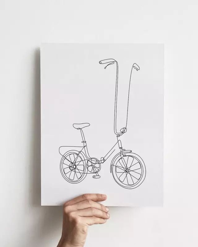 画logo有几种画法,一笔就能画出来logo