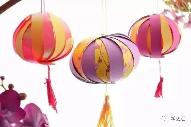 中国风过新年灯笼手工制作,糖葫芦灯笼手工制作幼儿园元旦