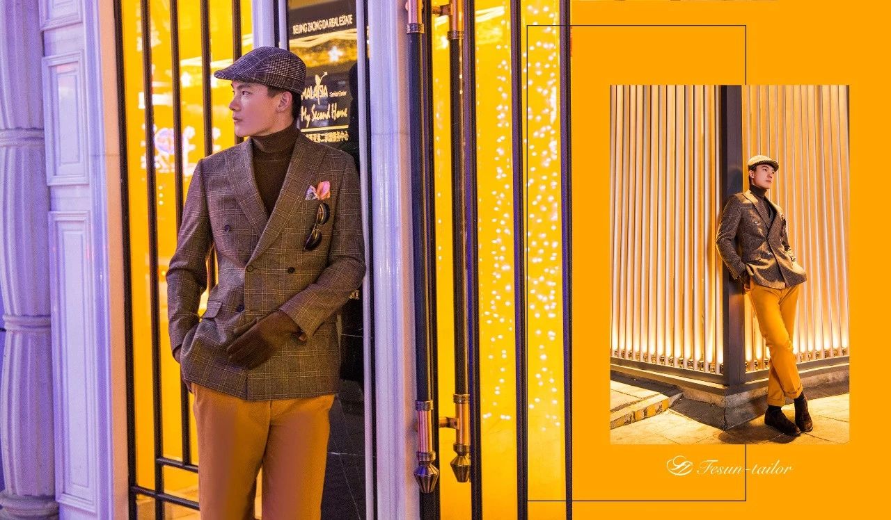 FESUN用“格纹”表达冬季绅装态度！