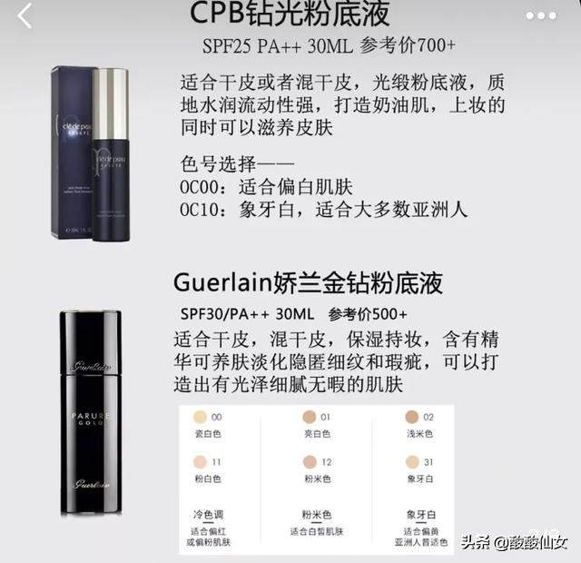 干皮超好用粉底液，还有OMG李佳琦的一些推荐
