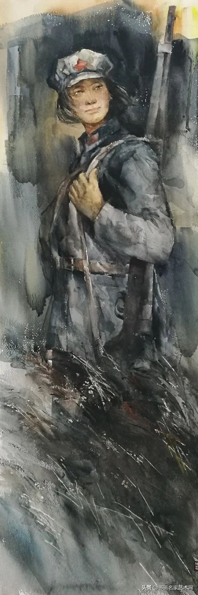 中国张虹,中国艺术水彩画