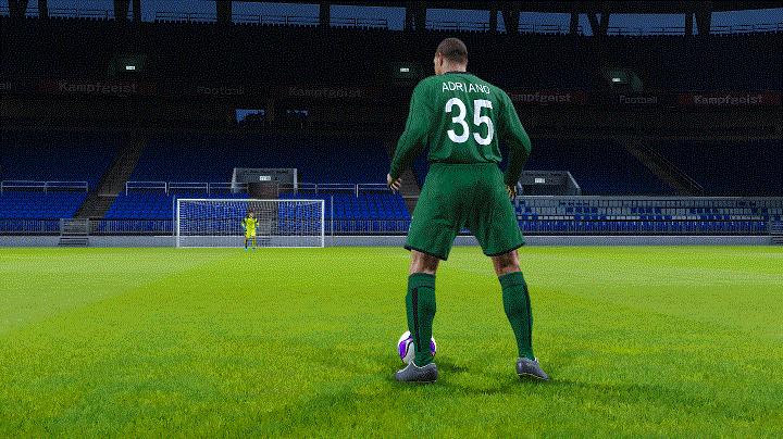 实况足球比赛实用技巧,实况2021运动战射门