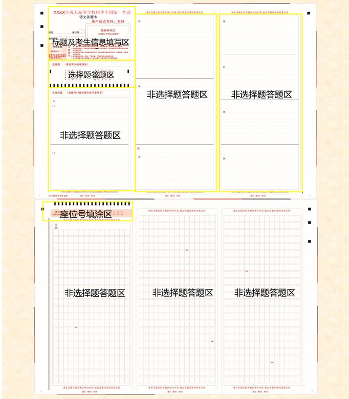 成考答题卡填错怎么补救,考试电脑阅卷写错字怎么解决