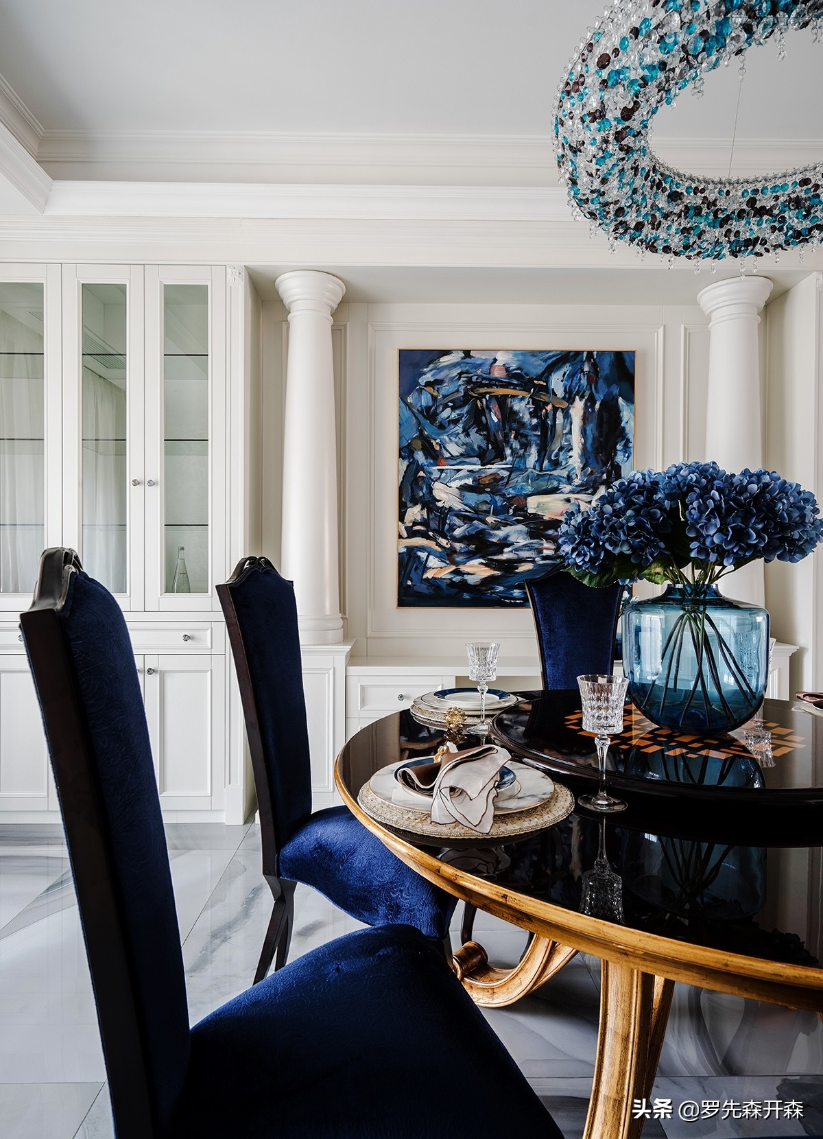 上海127平米轻奢装修效果图,上海140平新中式装修效果图