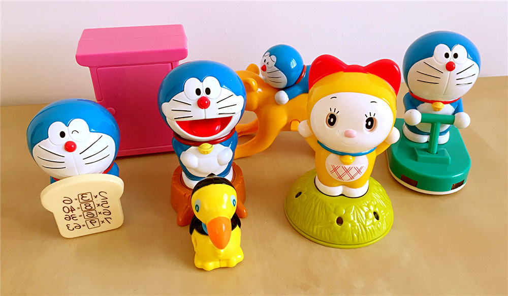 麦当劳哆啦a梦套餐玩具,哆啦a梦麦当劳儿童套餐玩具