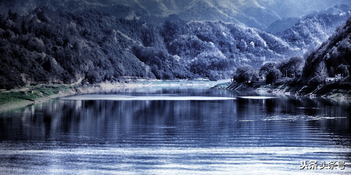 富春江一线江景,杭州钱塘江富春江