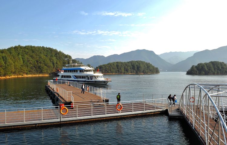 庐山西海沧海桑田岛,庐山西海之岛美景