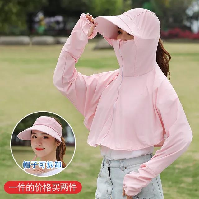 日本防晒衣遮脸防紫外线,日本防晒衣哪种颜色最防晒