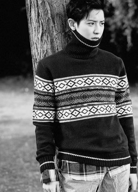 exo朴灿烈ins滑雪,exo朴灿烈快本