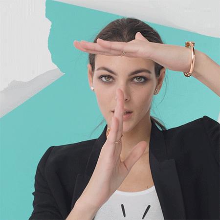 那些戴大耳环的女人,tiffanyt1手镯佩戴