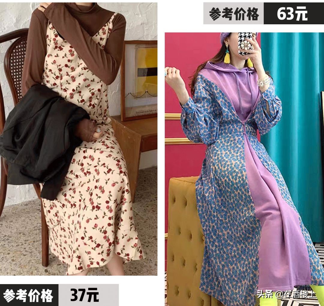 出门逛街好看的裙子,时尚潮流春季连衣裙