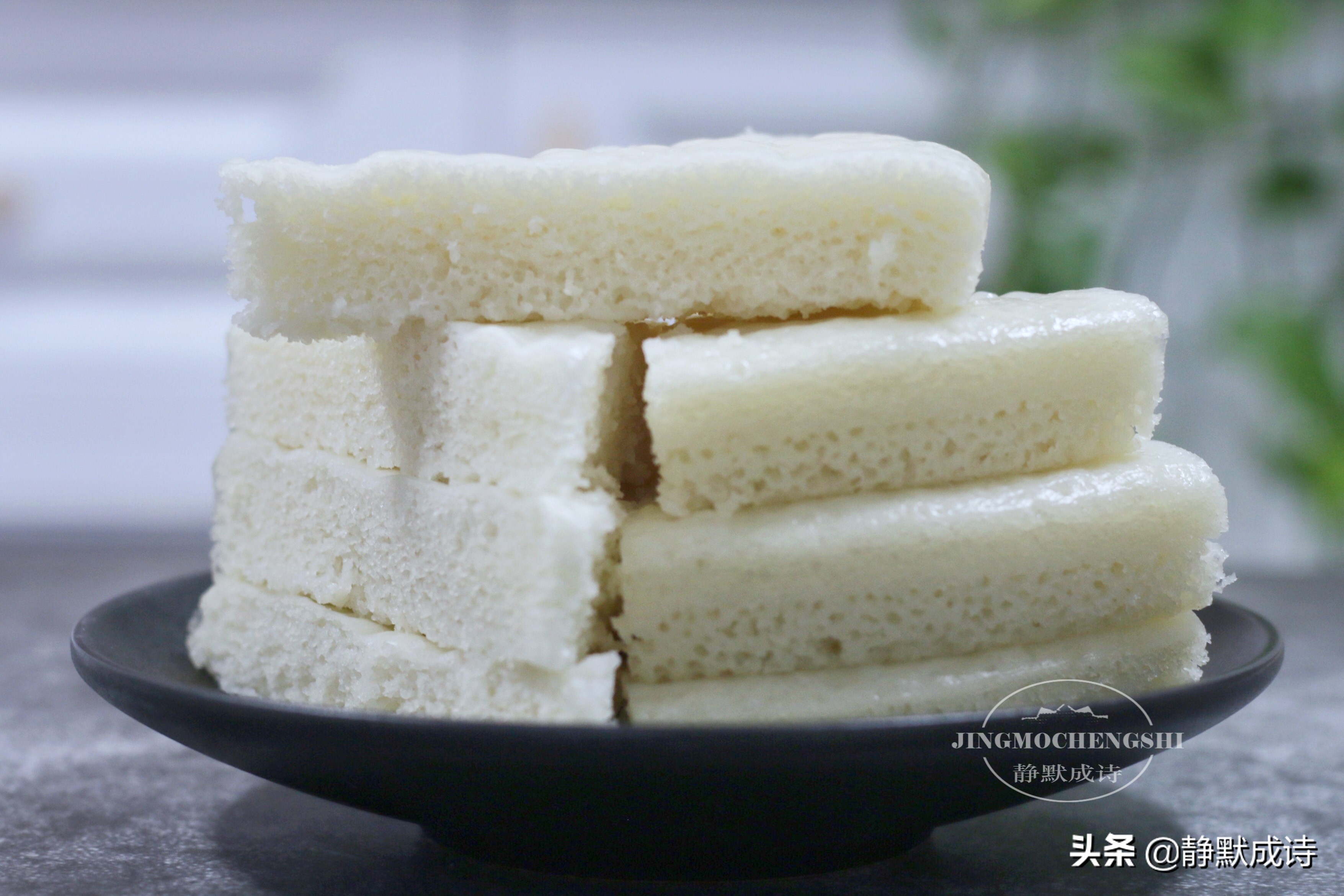 蓬松暄软米发糕做法,米发糕怎么做又松又软最简单