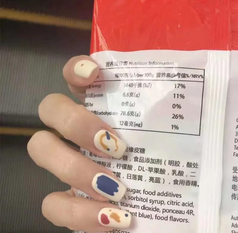 日式美甲颜值超高的美甲,报复性消费来啦