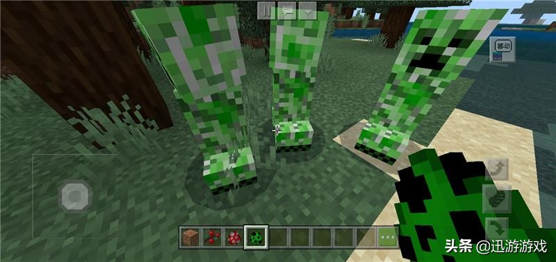 我的世界中苦力怕的隐藏细节,我的世界苦力怕脑子里面有什么