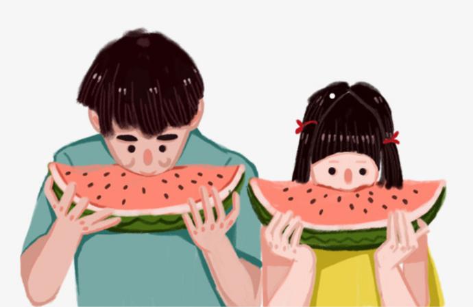 坐北朝南吃西瓜皮往东甩求下联,坐南朝北吃西瓜上联下联