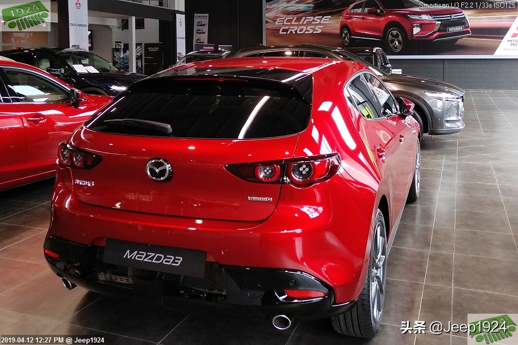 欧洲4S店实拍系列之Mazda,1---马3，我眼里最帅的两厢车