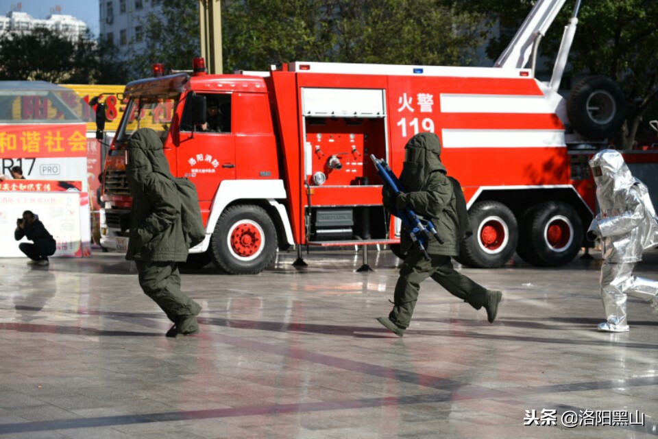 宜章县消防演习,宜阳县消防救援大队